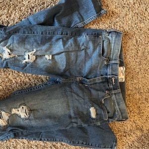 Abercrombie kids ripped jeans size 13-14